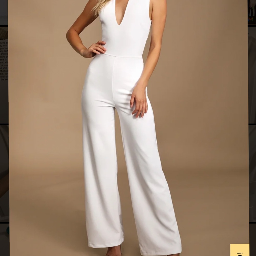 White Lulu’s Jumpsuit